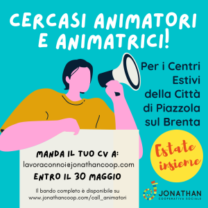 cercasi animatori piazzola
