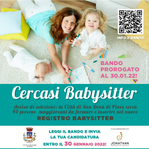 Banner Babysitter San Dona_proroga 30-01-2022